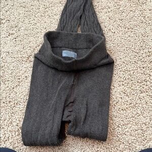 Brown Knit tights Leggings athleta footloose and fancy free size M/L